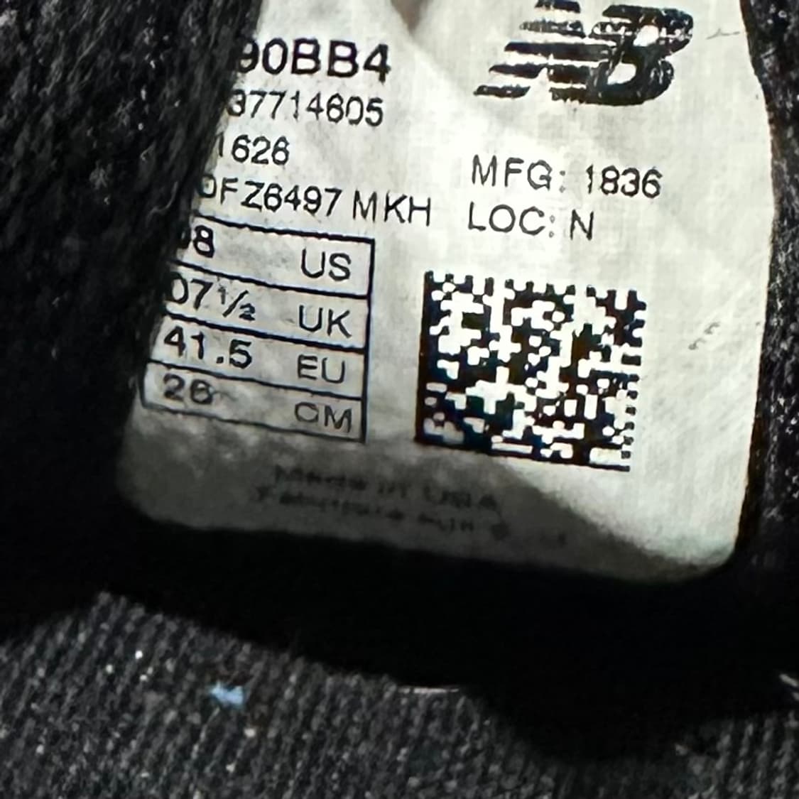 260) 뉴발란스 운동화 남성 남자 신발 990V4 made in USA 상품이미지9