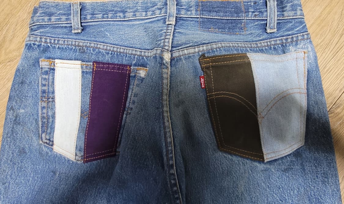 리바이스 levis 501 remake 리메이크 연청  31-32사이즈 상품이미지2