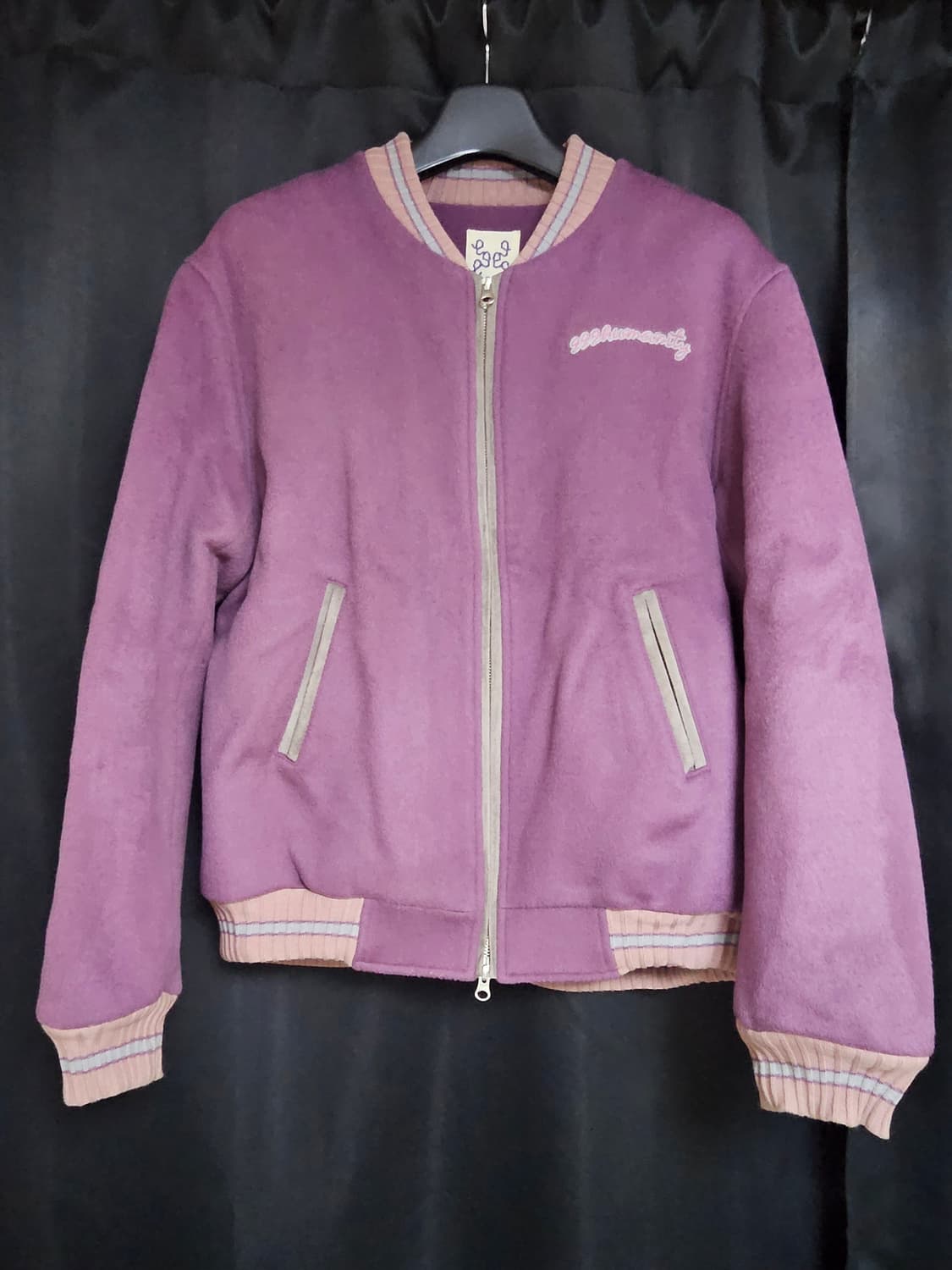 999휴머니티 헤비 울 블루종 L 상품이미지1