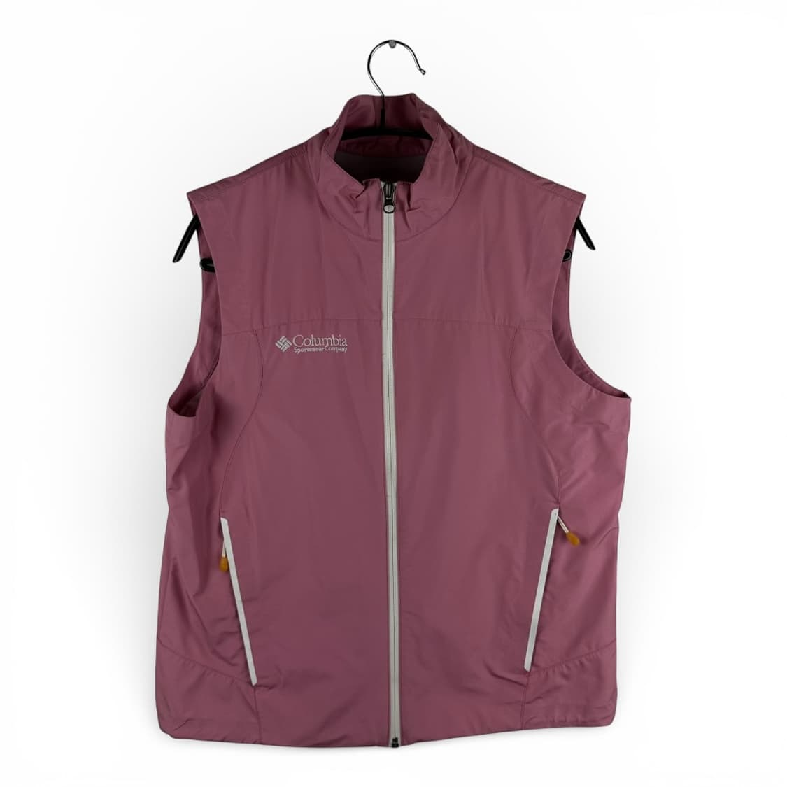 L) 컬럼비아 우먼스 바람막이 베스트 조끼 핑크 상품이미지1