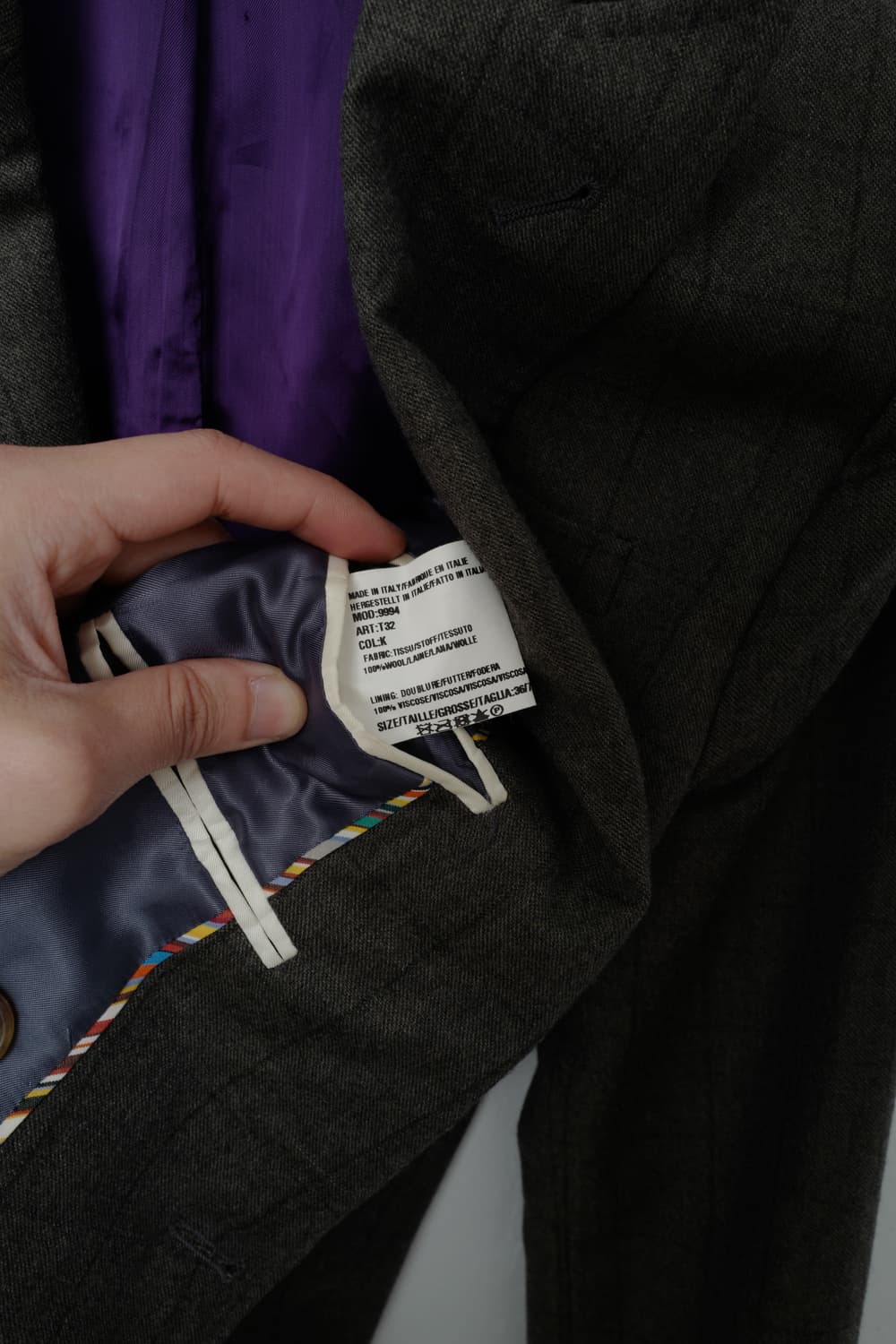 폴 스미스 이태리제 더블 브레스티드 블레이저 상품이미지8