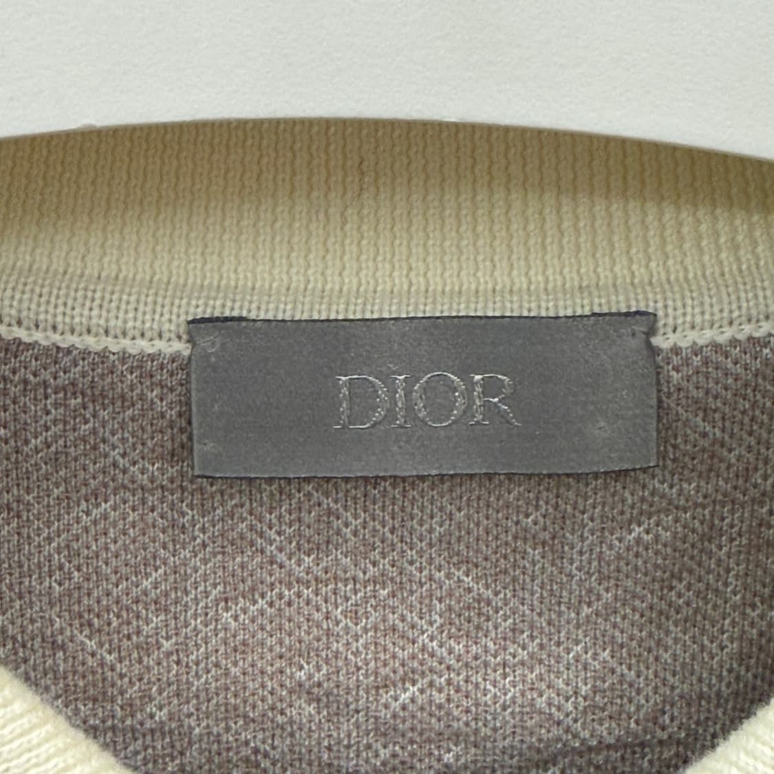 [리오브전포점] 디올 오블리크 자카드 폴로 반팔셔츠 상품이미지3