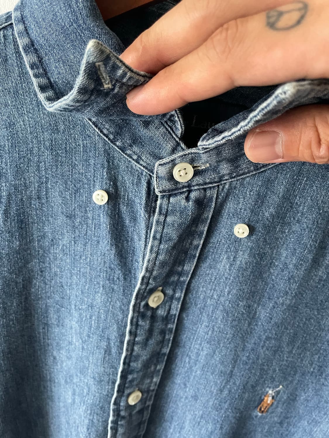 Vintage Polo Denim Shirt 상품이미지4