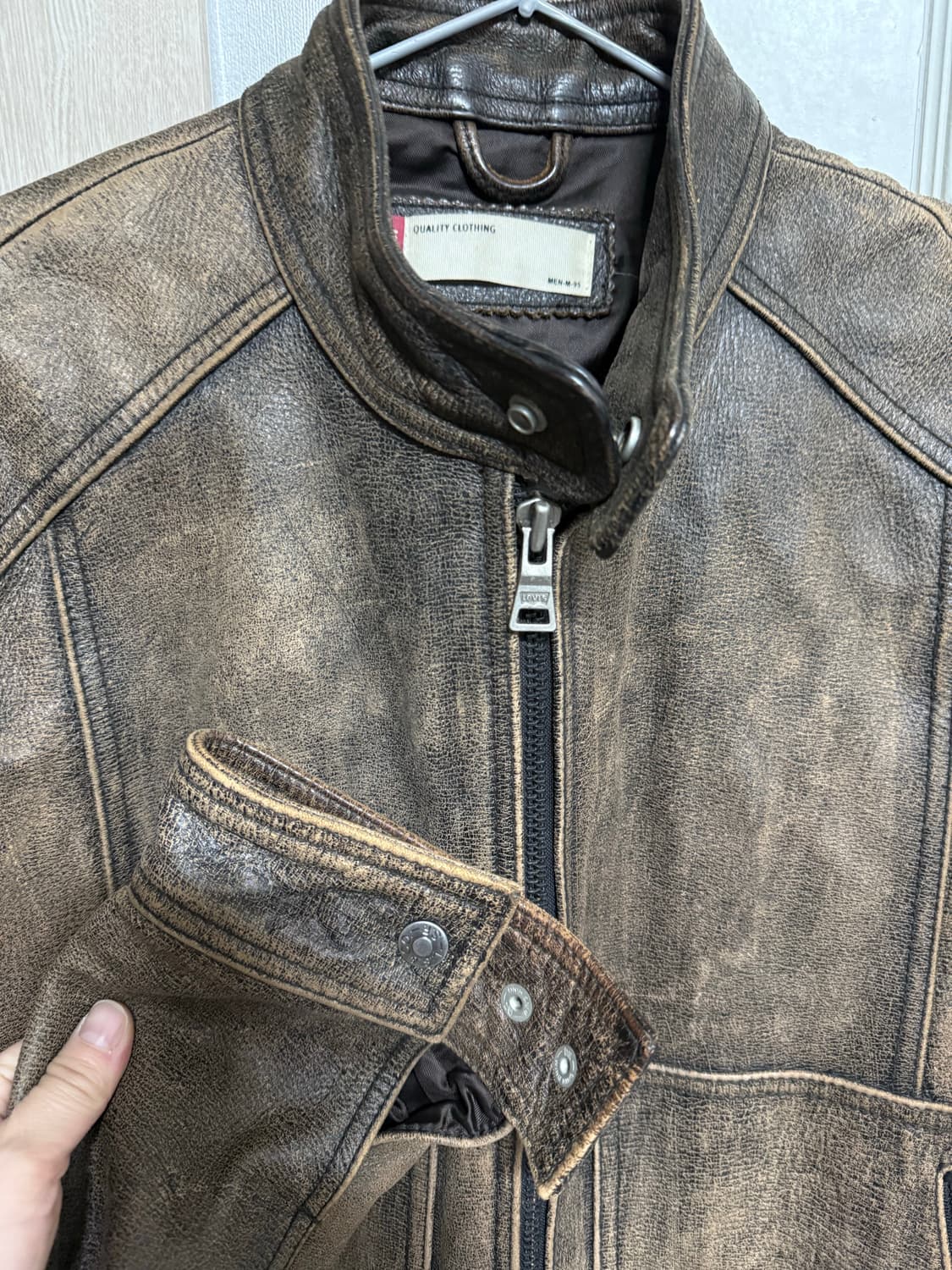 리바이스정품남자양가죽자켓 상품이미지2