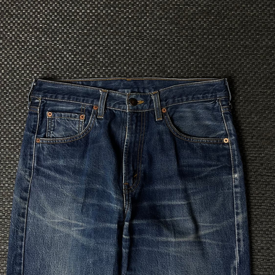 (32) 리바이스 520 진청 워싱 데님 팬츠 상품이미지3