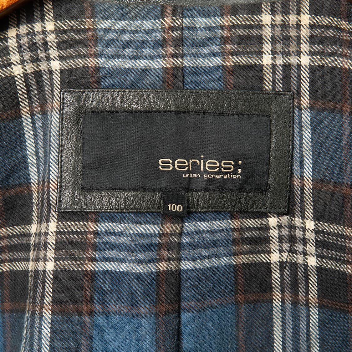 [100] 시리즈 빈티지 클라시코 램스킨 라이더 자켓 다크 그레이  상품이미지7