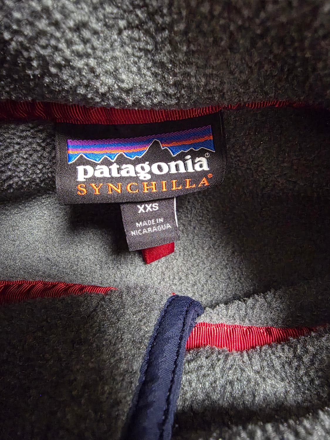 파타고니아 신칠라 라이트웨이트 니켈블루 맨 xxs 상품이미지2