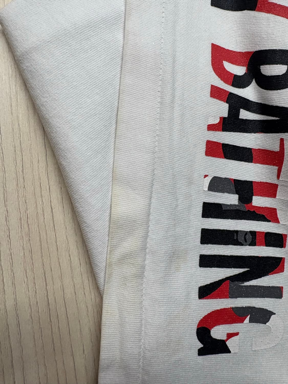 Bape 레드 카모 반팔 티셔츠 m 상품이미지6
