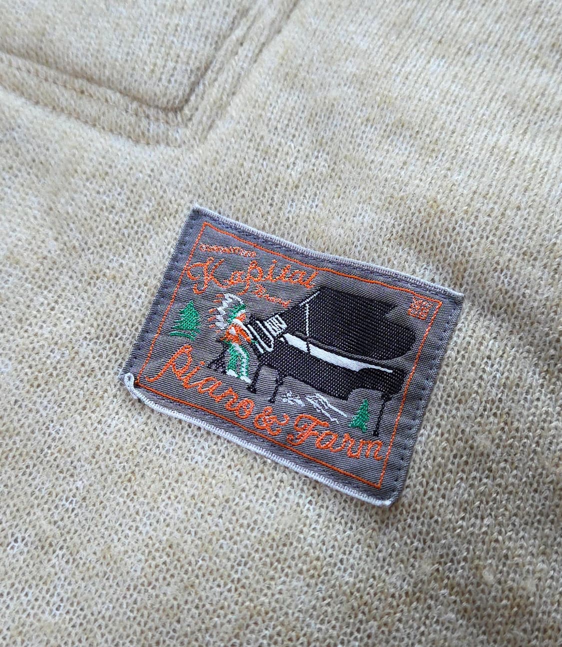 (4/105)캐피탈 kapital 플리스 집업 파일 자켓 상품이미지5