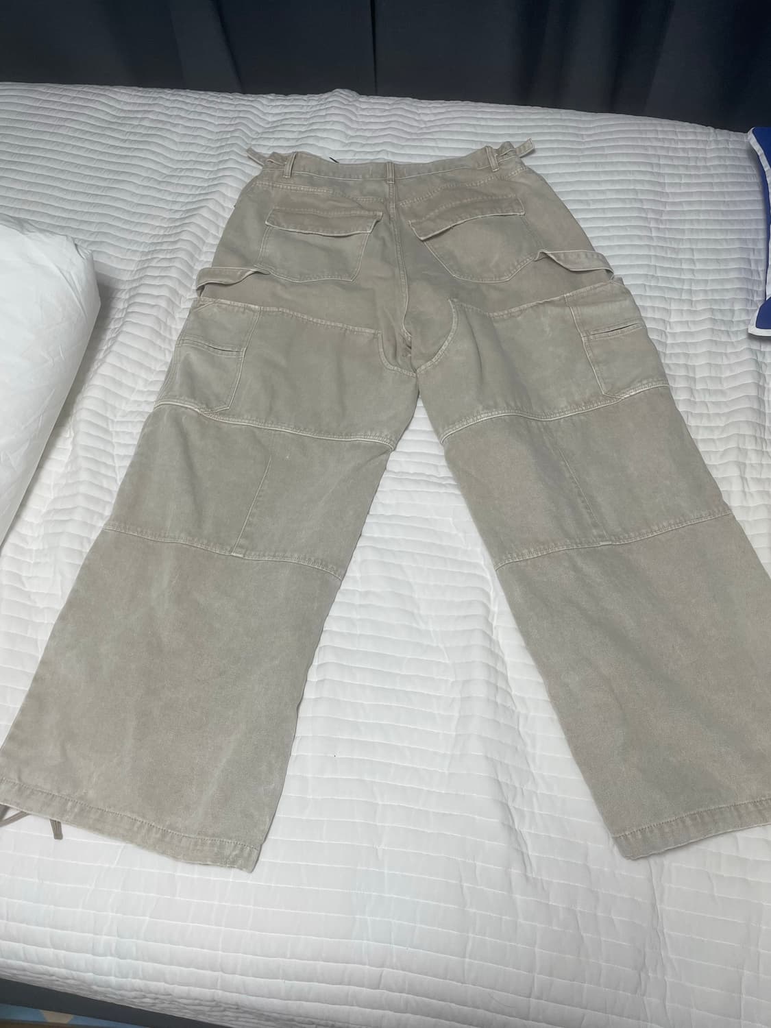 논노드 더블니 커버 빈티지 베이지 3Size 상품이미지3