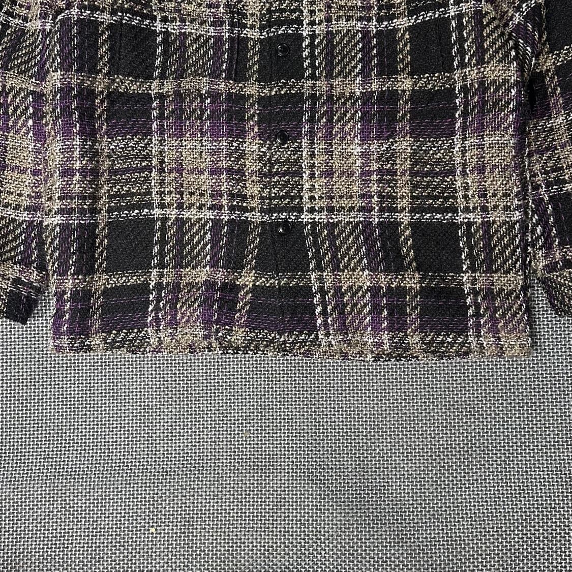 저널스탠다드 체크 플리스 자켓 (L) 상품이미지3