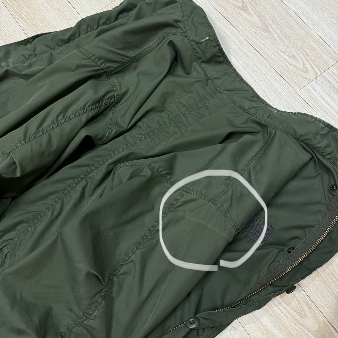 80s m65 오리지널 피쉬테일 파카 개파카 상품이미지9