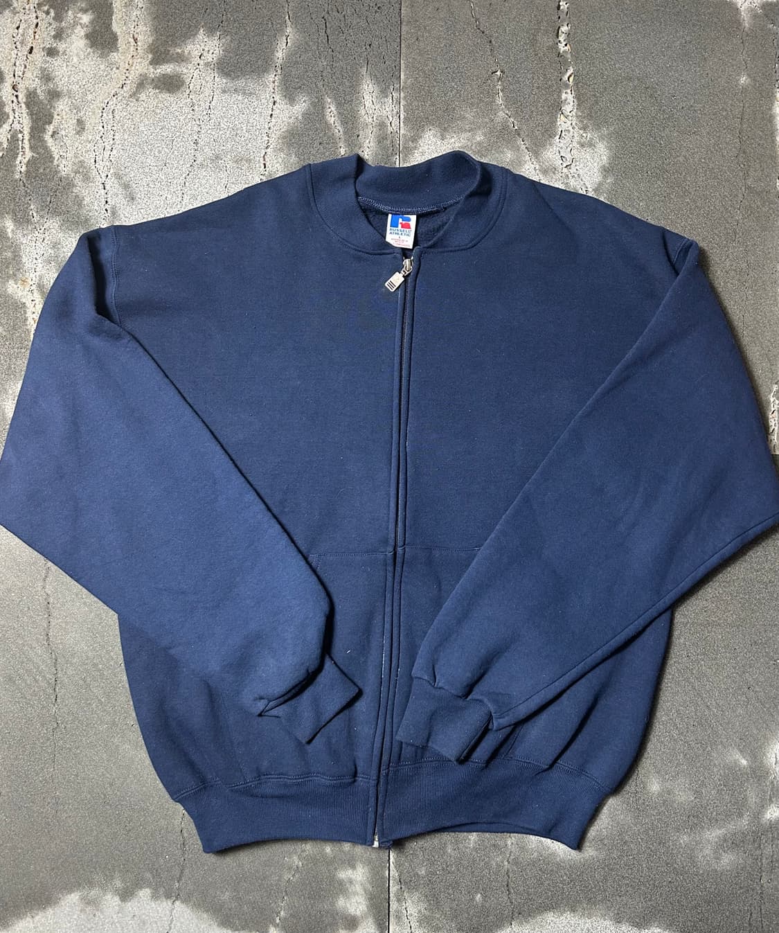 90s russell pullover zip up jacket 판매 상품이미지2