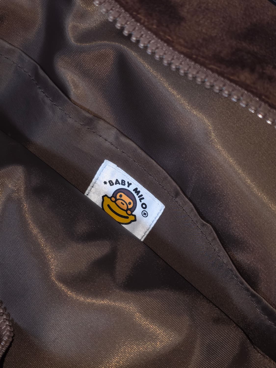 베이프 베이비 마일로 플러시 백팩/ 크로스백 상품이미지4