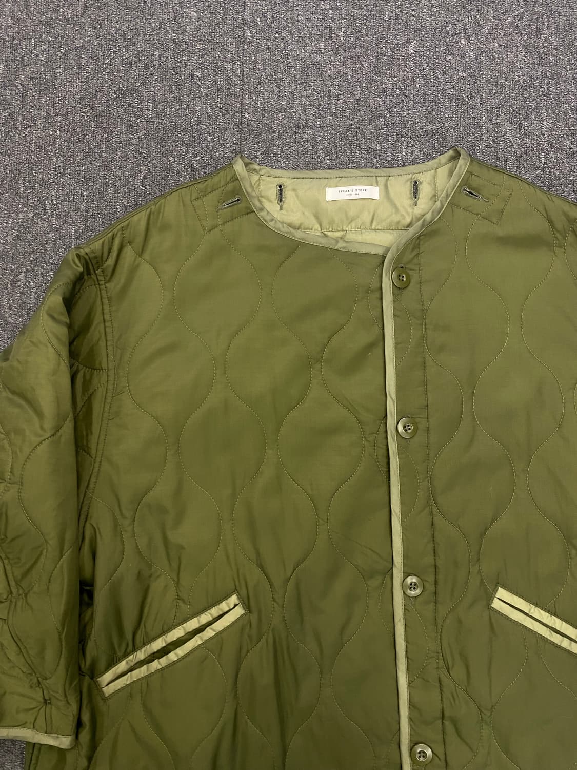 Freak's store 프릭스 스토어 퀼팅자켓 상품이미지3
