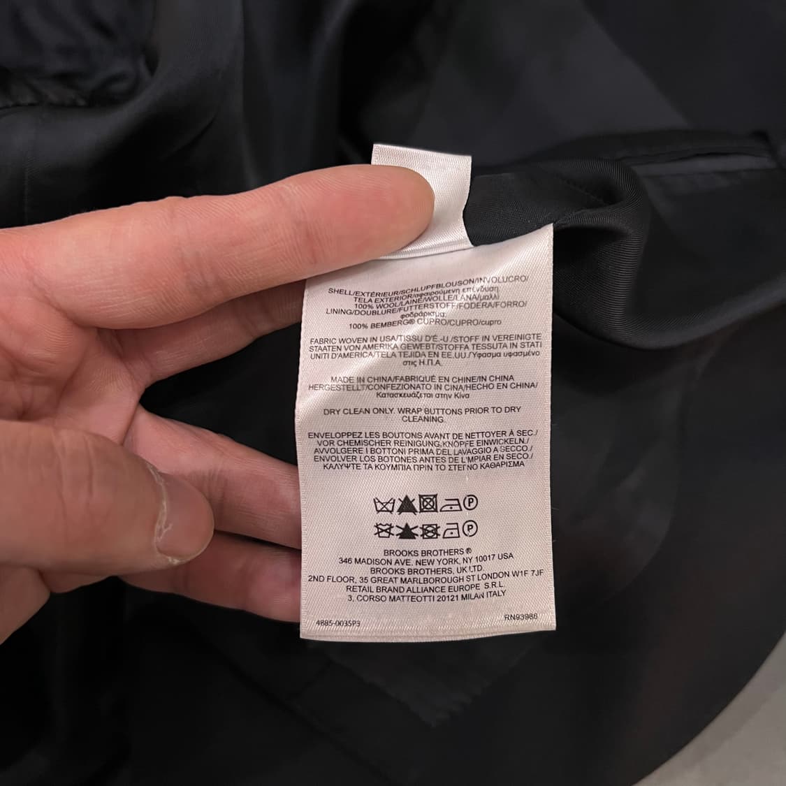  브룩스브라더스 금장 블레이저 y16375 상품이미지8