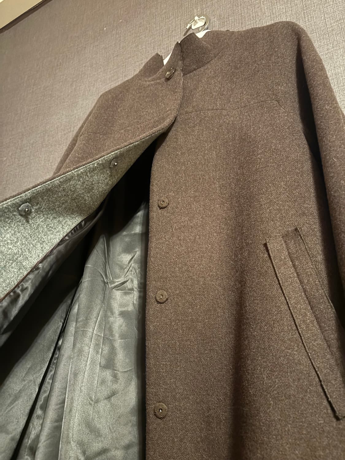 이새 ISAE 모 혼방 코트 상품이미지3