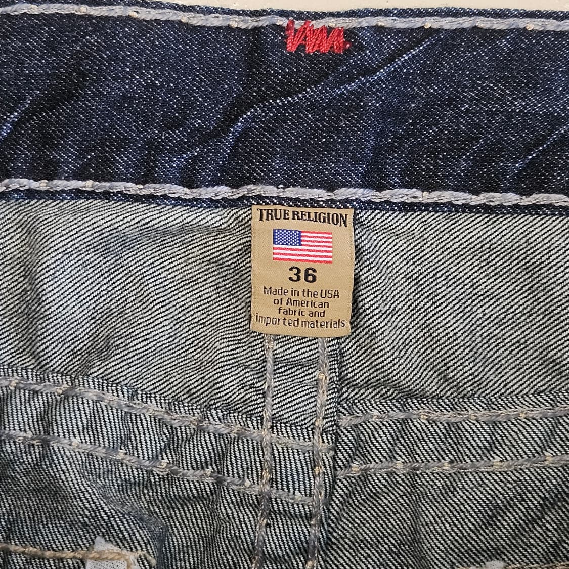 TRUE RELIGION 트루릴리젼 BILLY 부츠컷 데님팬츠 36 상품이미지5