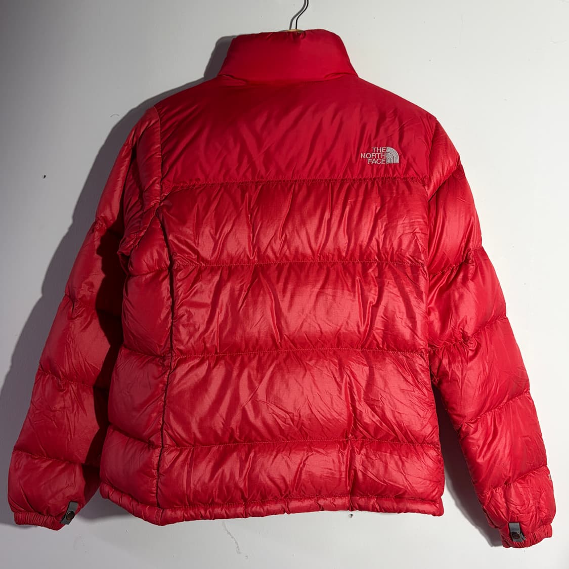 노스페이스 빈티지 레드 경량 다운 자켓 상품이미지6