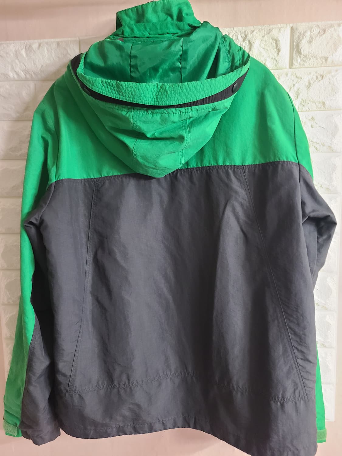 아디다스 그린/회색 후드 바람막이(105) 상품이미지4