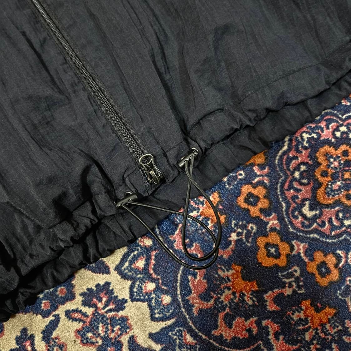 쿠어(COOR) 스트링 후드 투웨이 집업 바람막이 자켓 상품이미지3