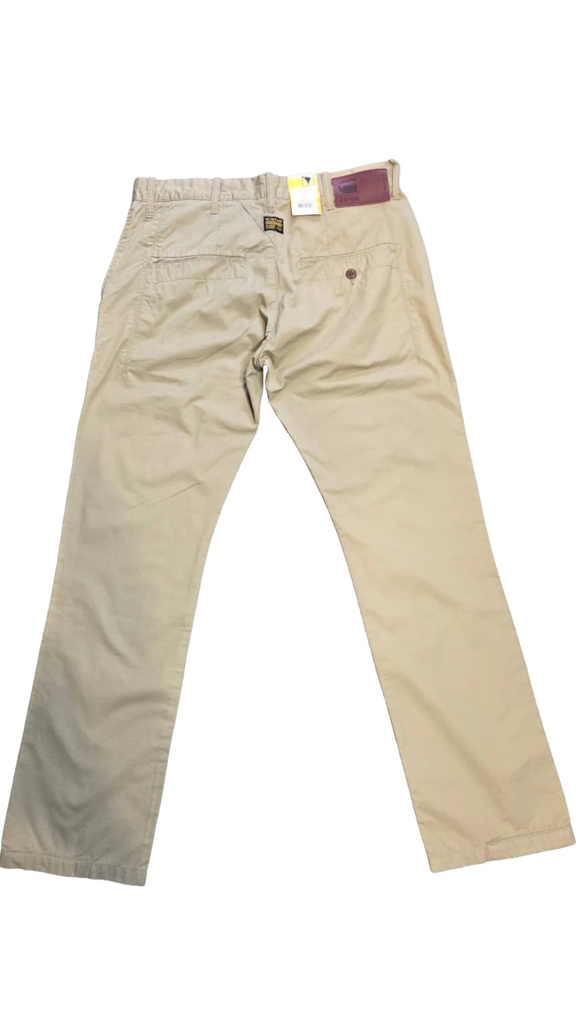 G-STAR RAW 3301 슬림 스트레이트 베이지 면바지(W33) 상품이미지2