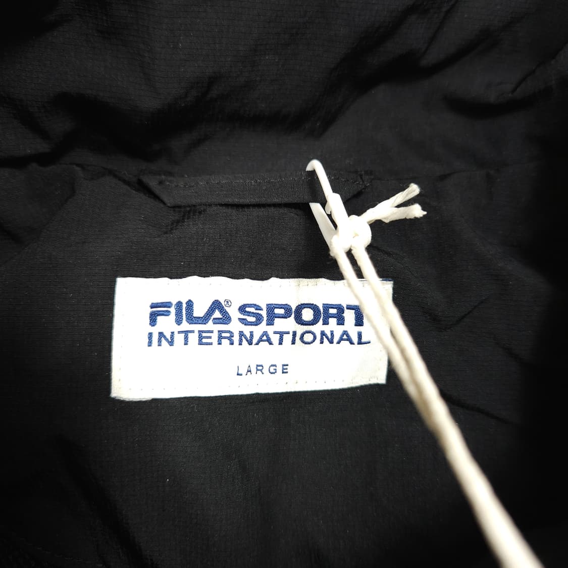 FILA 바람막이 자켓 블랙 상품이미지4