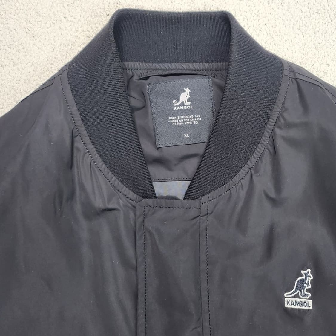 KANGOL 로고패치 블루종 자켓 Men XL 상품이미지2