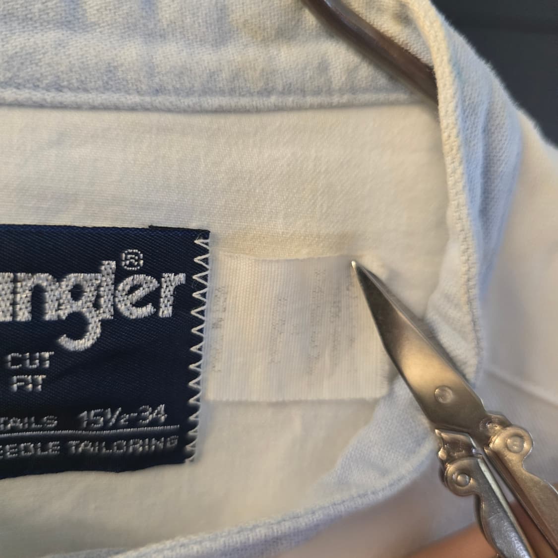 랭글러 밴드카라 차이나카라 셔츠 상품이미지4