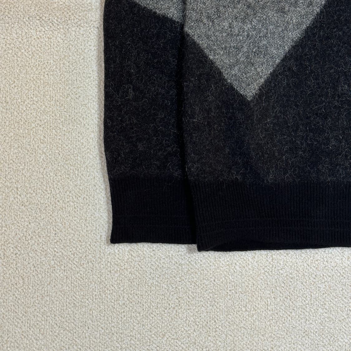 시스템 옴므 알파카 울 니트 상품이미지4