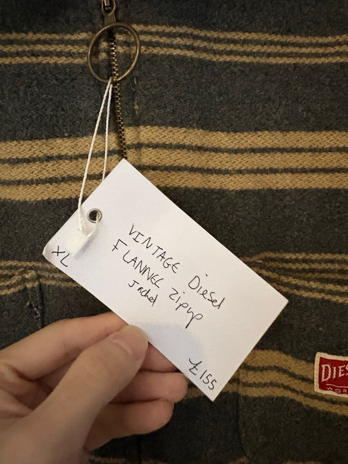 디젤 빈티지 집업 자켓 상품이미지4