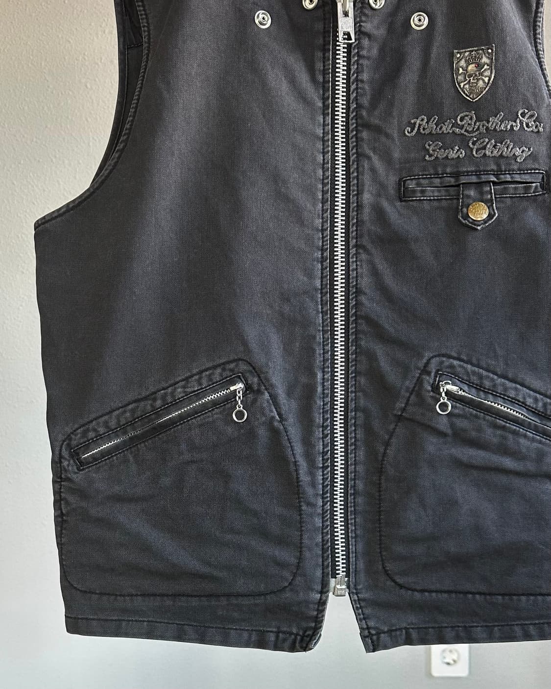 [XL]쇼트 Schott 모터싸이클 워크 베스트 상품이미지4