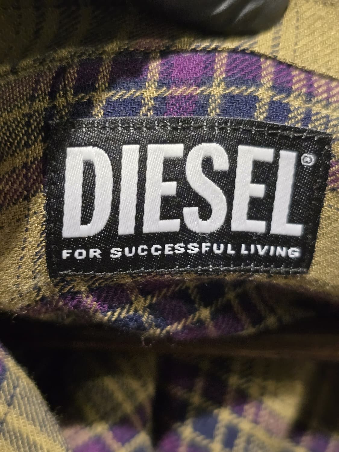 DIESEL Plaid Check Long Sleeve Shirt 상품이미지5