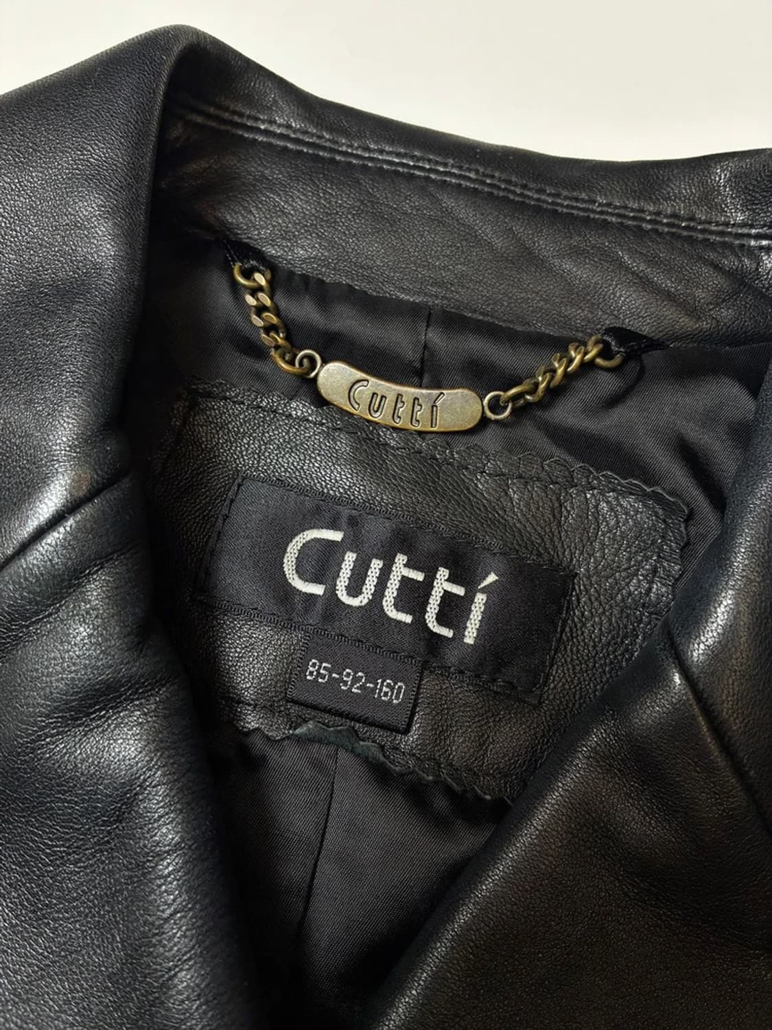 Cutti 00's 양가죽 더블 브레스티드 트렌치 코트 PN8939 상품이미지6