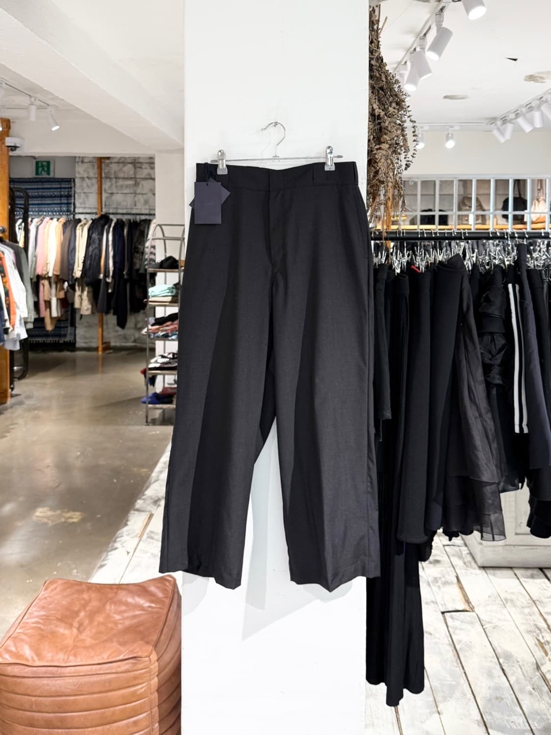 프라다 블랙 버진 울 슬랙스 팬츠 상품이미지1