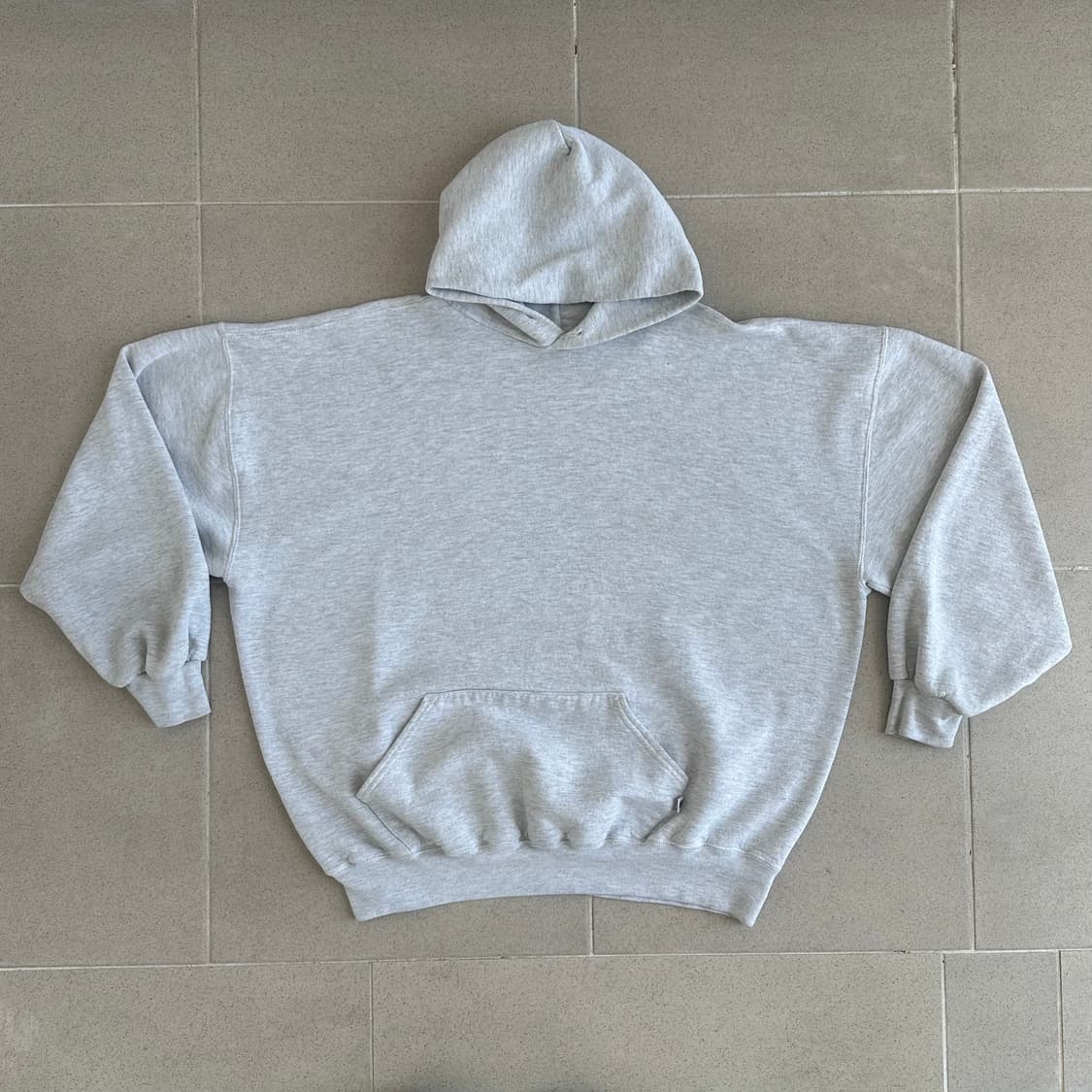 90s 빈티지 러셀 후드 그레이 XXL 상품이미지1