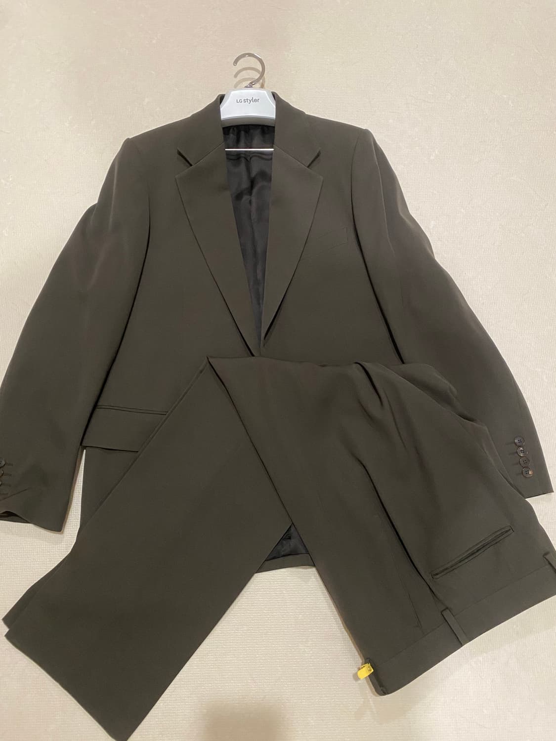 25ss 오라리 울맥스 개버딘 다크브라운 4/4 상품이미지3