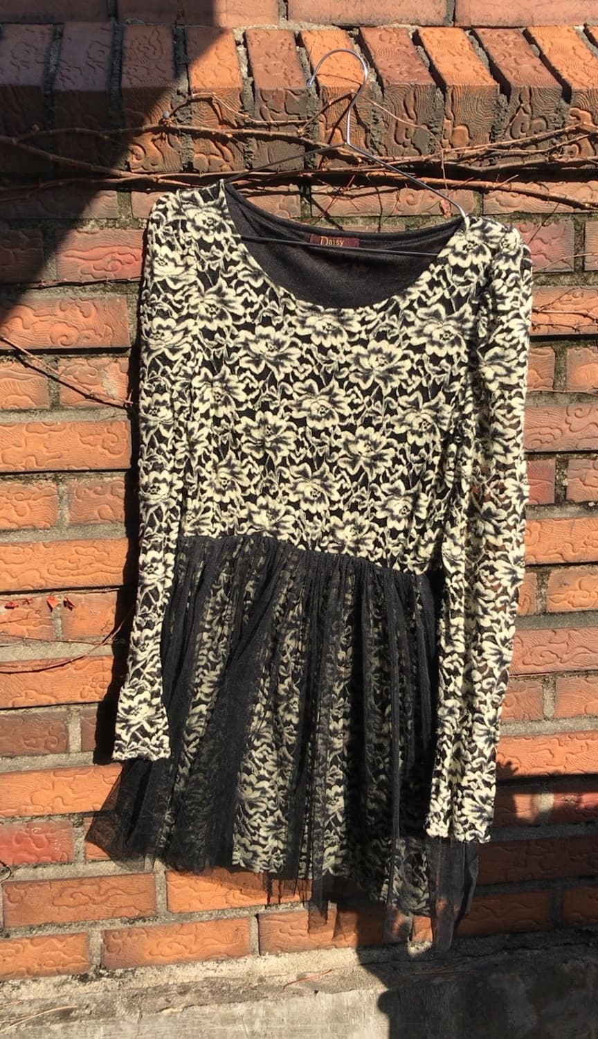 vintage pattern one-piece 상품이미지1