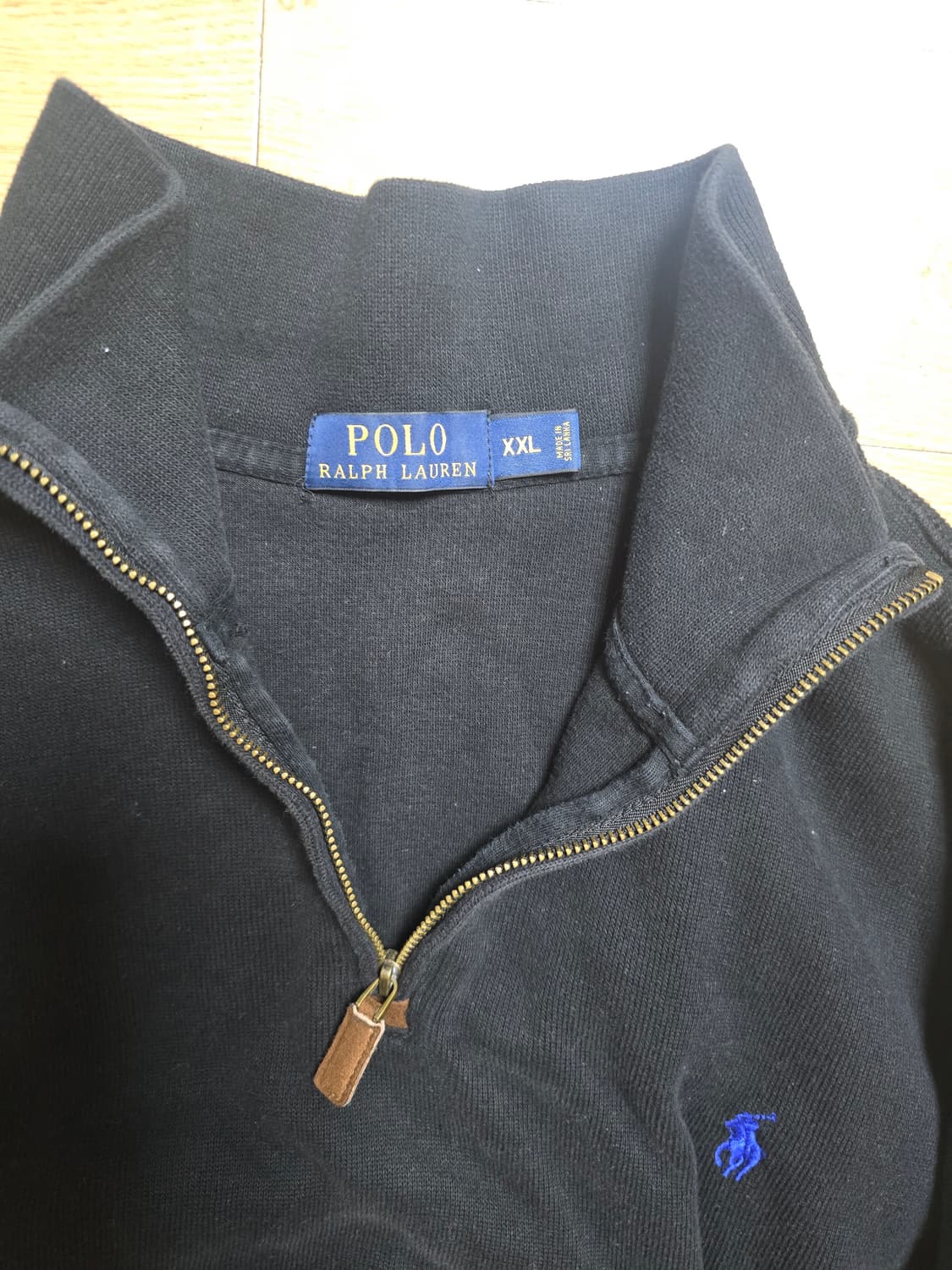 폴로 코튼 반집업 xxl 상품이미지4