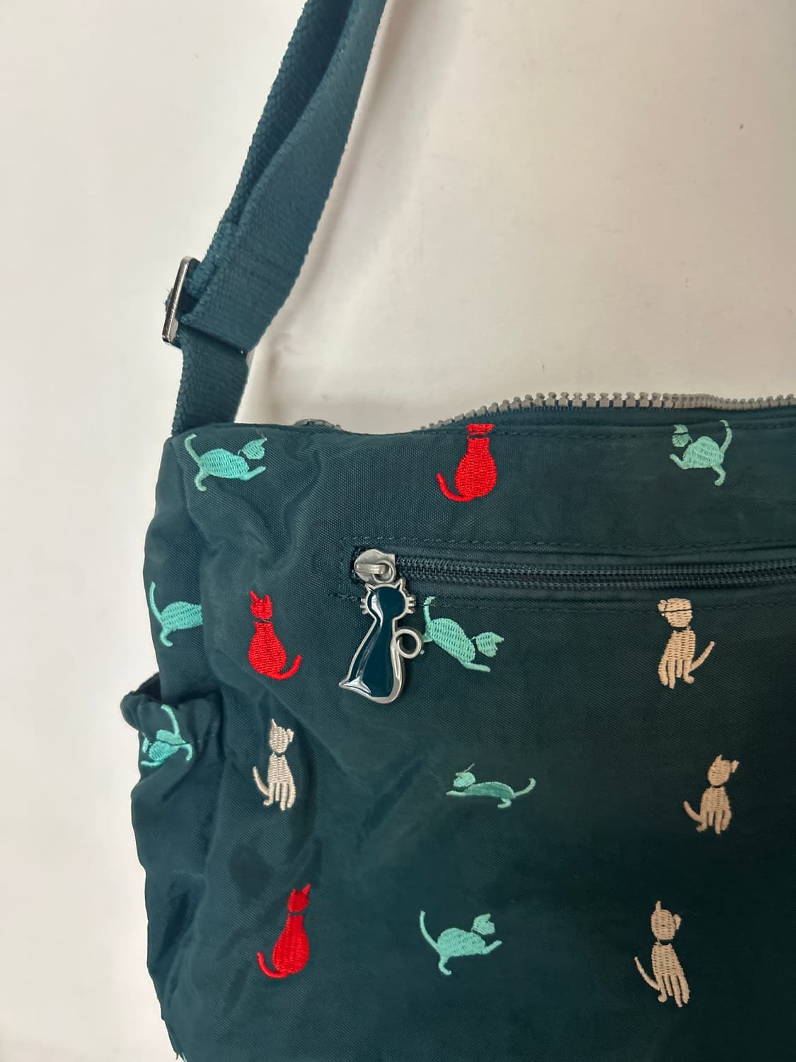 고양이 지퍼 크로스백  상품이미지6