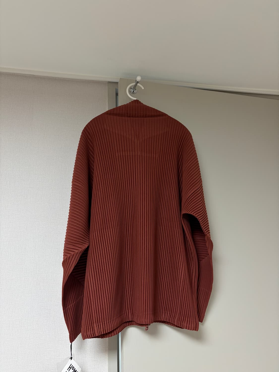 [3]옴므플리세 오버사이즈 하이넥 집업 먼슬리 상품이미지2