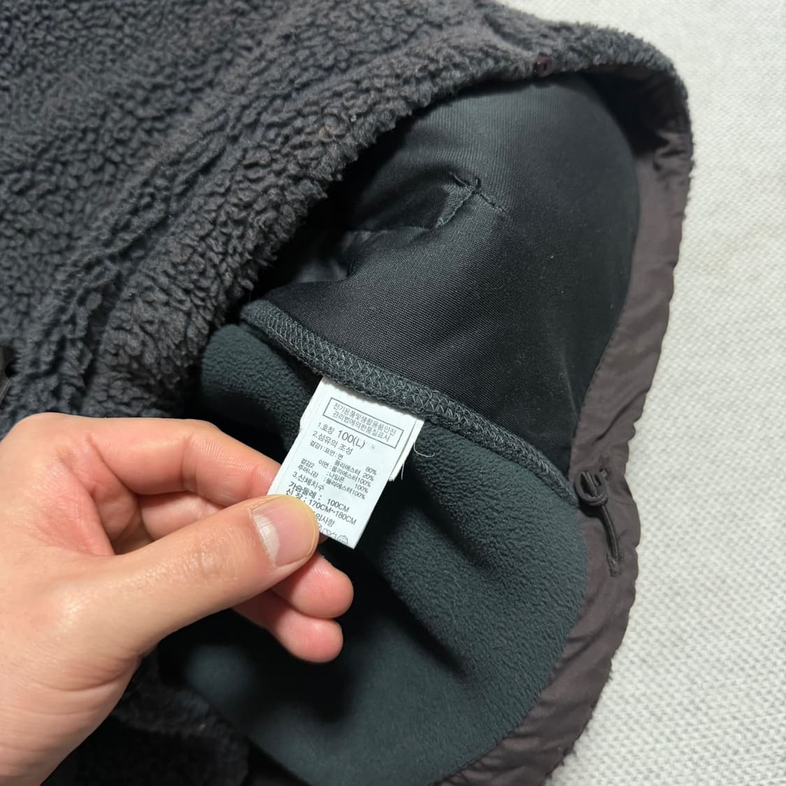 노스페이스 플리스 뽀글이 자켓 상품이미지4