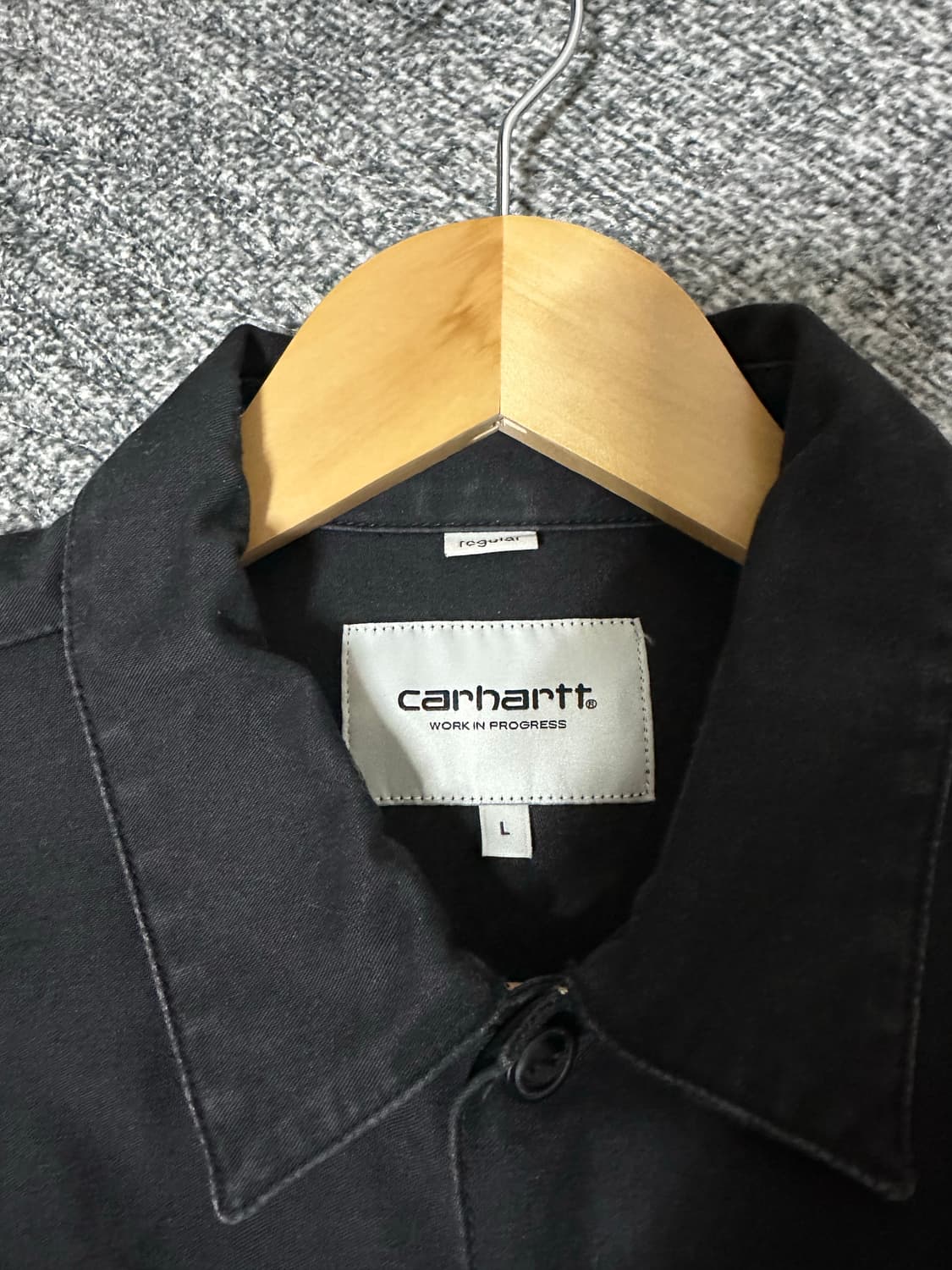 칼하트 Sabotage 블랙 셔츠 긴팔 상품이미지4