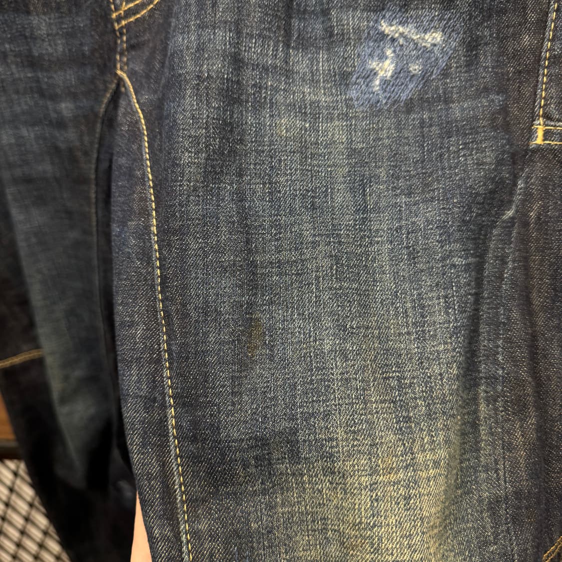 디스퀘어드2 D링 바이커 데님 팬츠 전면 버클 포인트 진청 상품이미지8