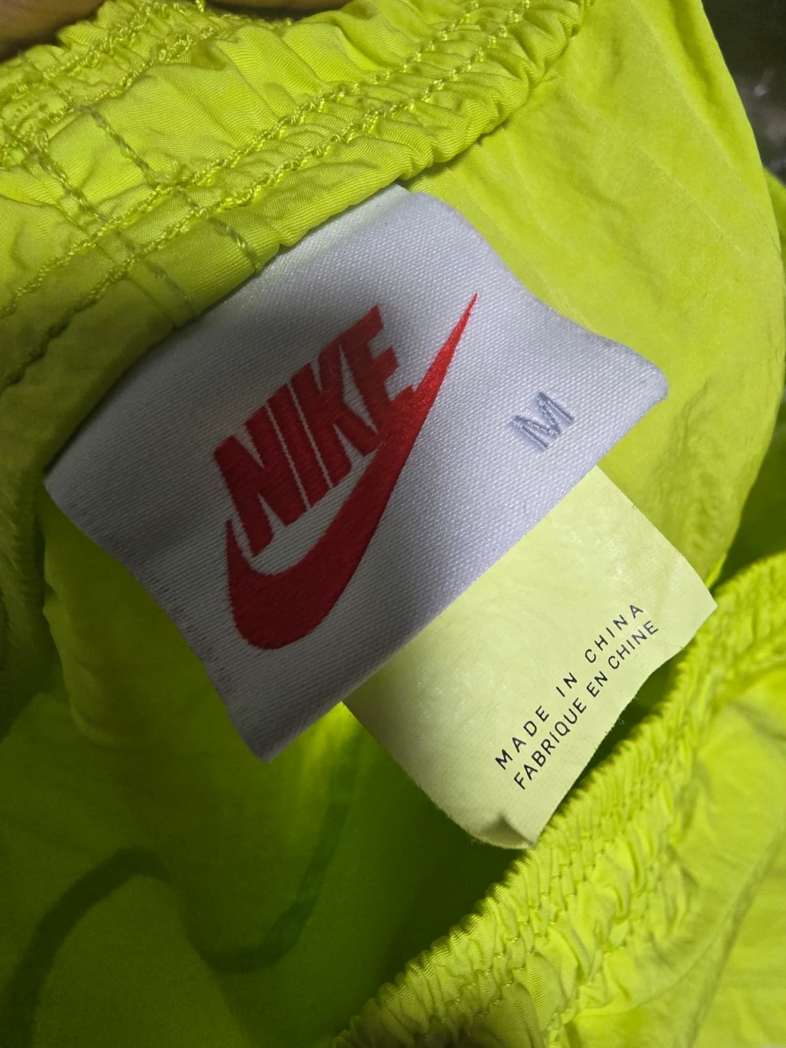 나이키 x 스투시 비치 팬츠 브라이트 캑터스 M사이즈 상품이미지4