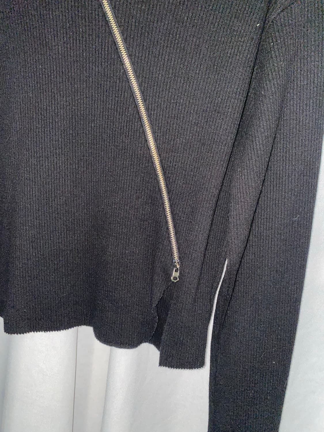 사선 투웨이 롱슬리브 y2k 펑크 고딕 고스 상품이미지4