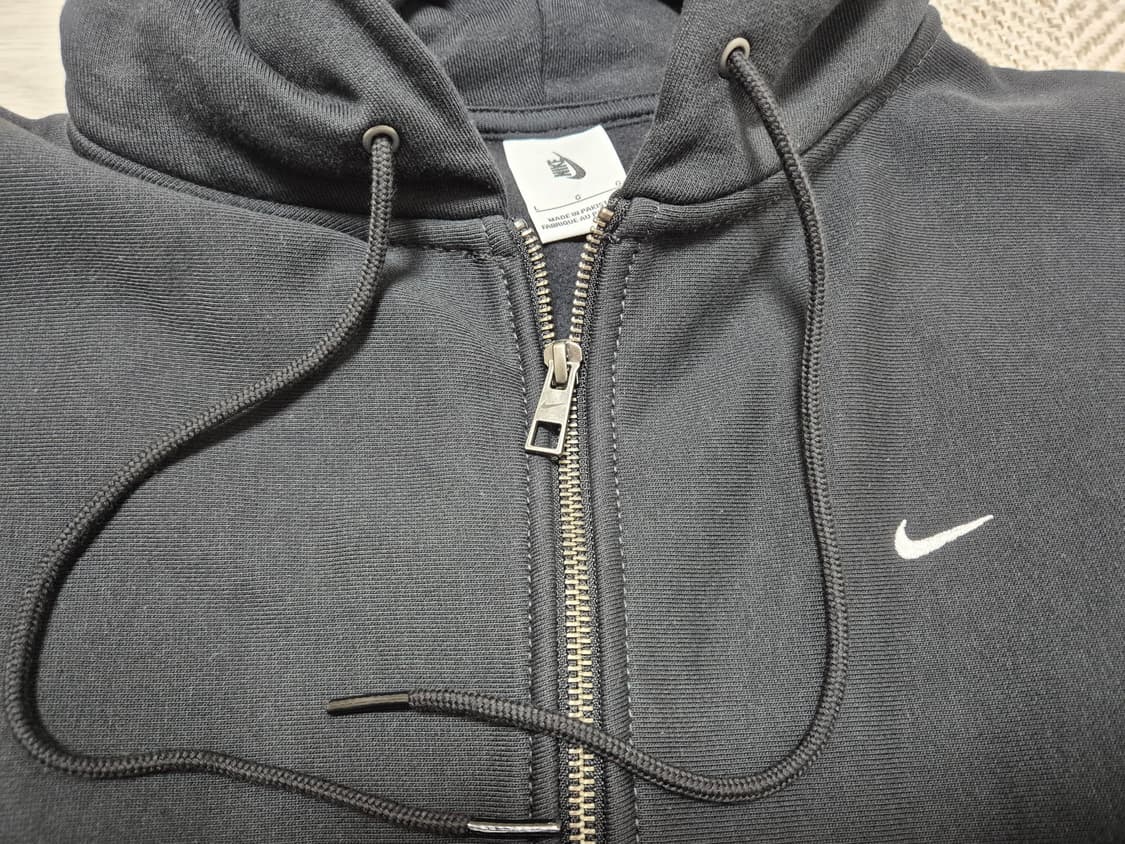 [백화점판] 나이키 후드집업 L사이즈 블랙 상품이미지2