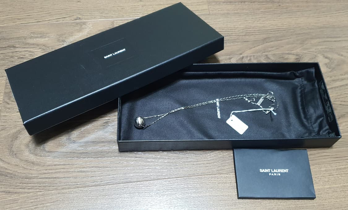 생로랑 스페리컬 목걸이 F 볼 네크리스 상품이미지9
