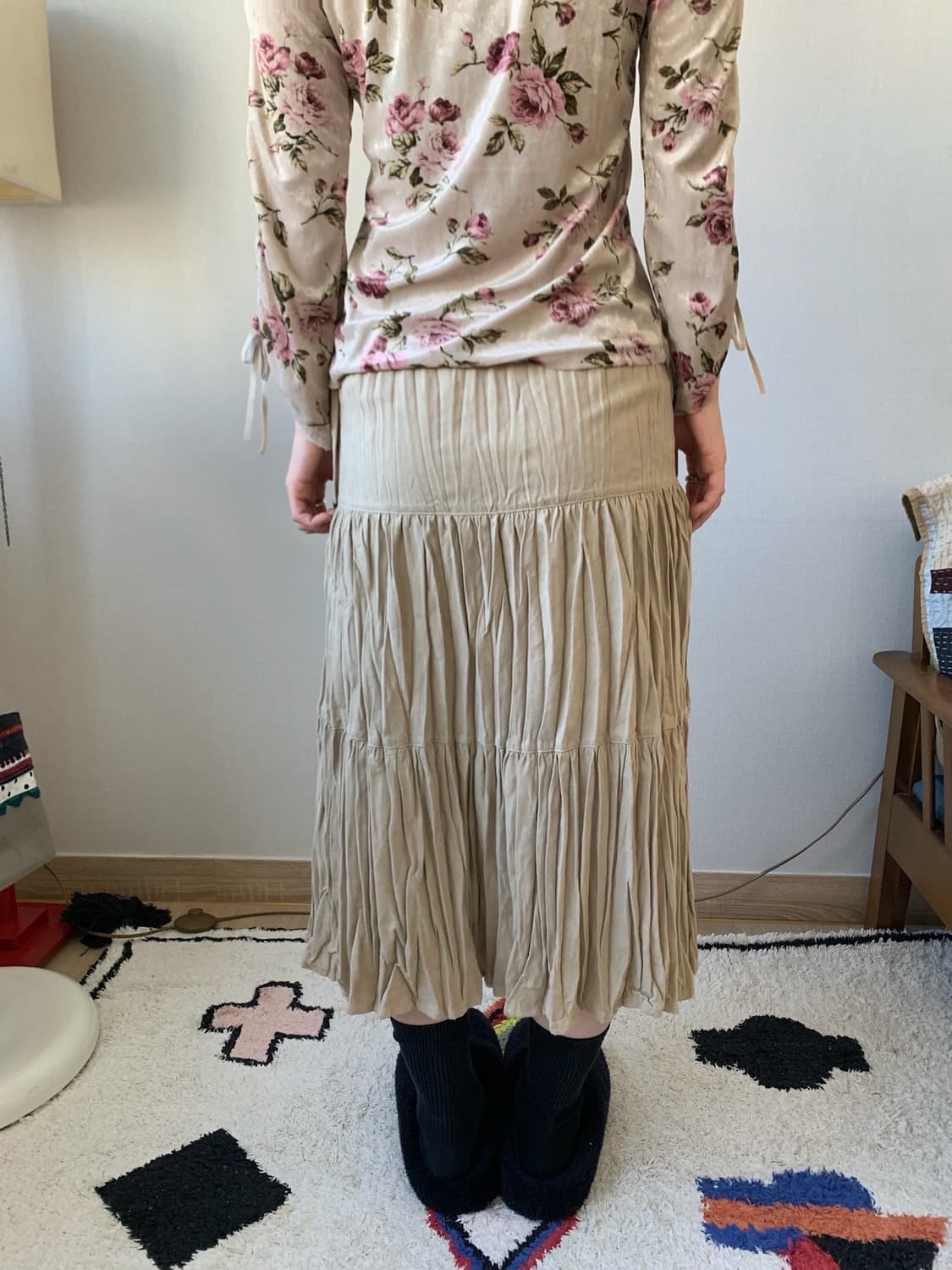 ethnic suede skirt 상품이미지4