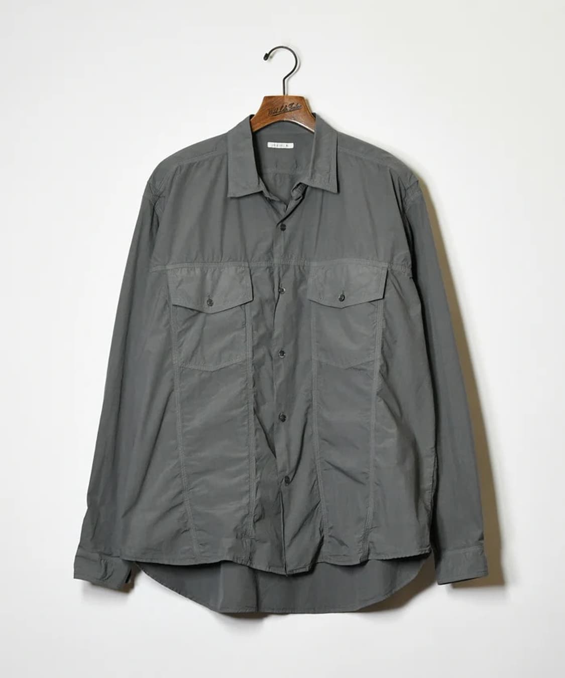 [2] 유겐 heugn / 23SS bobby shirt / olive 상품이미지1
